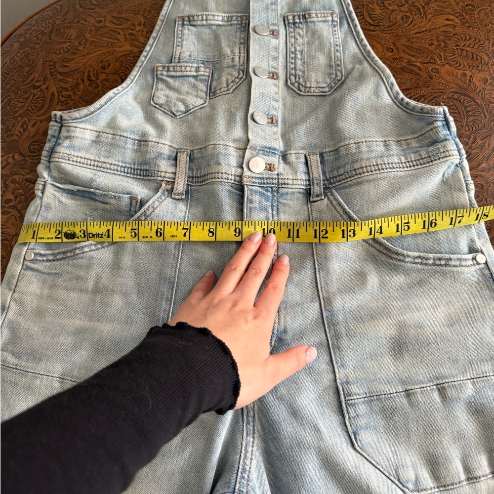 Anthropologie Pilcro Light Blue Denim Overalls - Picture 11 of 14